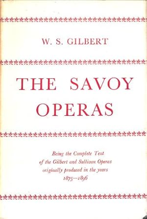 Bild des Verkufers fr The Savoy Operas zum Verkauf von WeBuyBooks