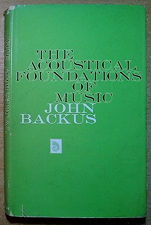 Seller image for The Acoustical Foundations of Music for sale by Pendleburys - the bookshop in the hills