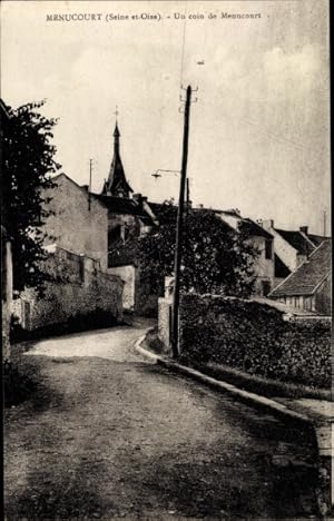 Ansichtskarte / Postkarte Menucourt Val dOise, Un Coin de Menucourt