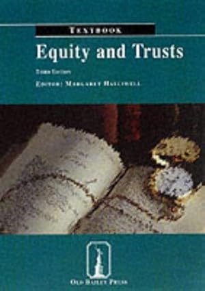 Bild des Verkufers fr Equity and Trusts Textbook (Old Bailey Press Textbooks S.) zum Verkauf von WeBuyBooks