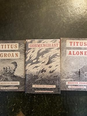 Seller image for The Gormenghast Trilogy: Titus Groan, Gormenghast and Titus Alone - 3 books for sale by McGonigles'