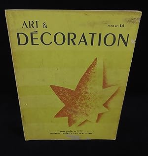 Seller image for ART et DCORATION . for sale by Librairie Franck LAUNAI