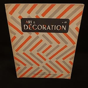 Image du vendeur pour ART et DCORATION . mis en vente par Librairie Franck LAUNAI