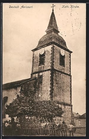 Bild des Verkufers fr Carte postale Avricourt, Kath. l'glise zum Verkauf von Bartko-Reher