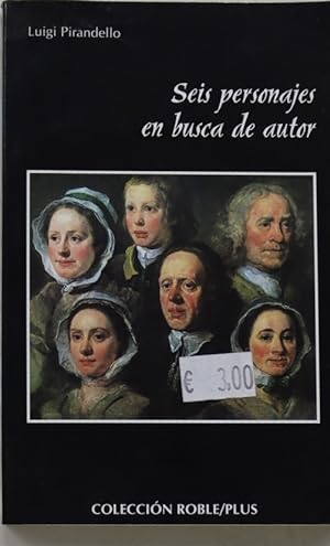 Imagen del vendedor de Seis personajes en busca de autor a la venta por Librería Alonso Quijano