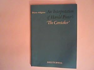 Bild des Verkufers fr An Interpretation of The Caretaker zum Verkauf von ANTIQUARIAT FRDEBUCH Inh.Michael Simon