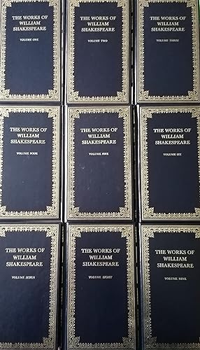 The Works of William Shakespeare (Volumes 1- 9) Complete set