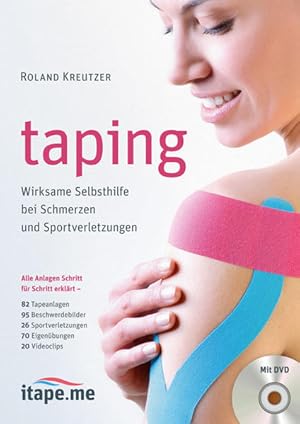 Image du vendeur pour taping: Wirksame Selbsthilfe bei Schmerzen und Sportverletzungen (mit DVD): Wirksame Selbsthilfe bei Schmerzen und Sportverletzungen (inkl. DVD) mis en vente par Studibuch