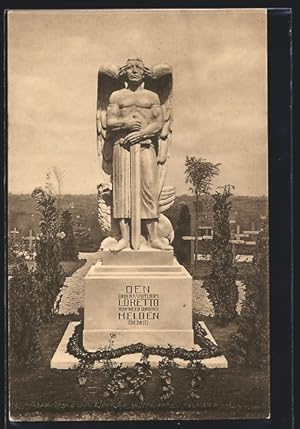 Carte postale Lens, Korpsfriedhof XIV. CPA, Loretto-monument