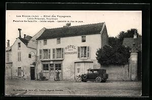 Carte postale Les Riceys, Hotel des Voyageurs