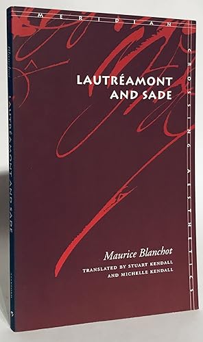 Seller image for Lautramont and Sade. for sale by Thomas Dorn, ABAA