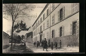 Carte postale Aumale, Hopital Militaire