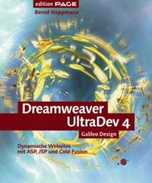 Bild des Verkufers fr Dreamweaver UltraDev 4 - Dynamische Websites mit ASP, JSP und Cold Fusion, mit CD (Galileo Design) zum Verkauf von Studibuch