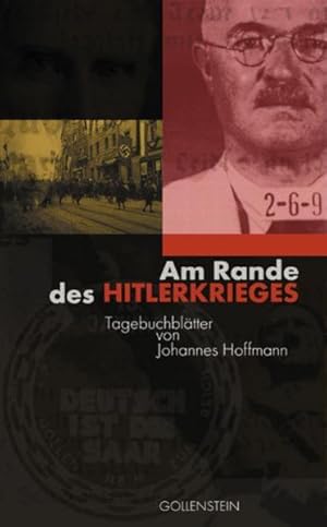 Bild des Verkufers fr Am Rande des Hitlerkrieges: Tagebuchbltter von Johannes Hoffmann zum Verkauf von Studibuch