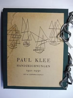 Bild des Verkufers fr PAUL KLEE * HANDZEICHNUNGEN II 1921-1930. MIT 69 LICHTDRUCKTAFELN. MIT VOLLSTNDIGEM KATALOG HERAUSGEGEBEN VON WILL GROHMANN. zum Verkauf von Antiquariat am Ungererbad-Wilfrid Robin