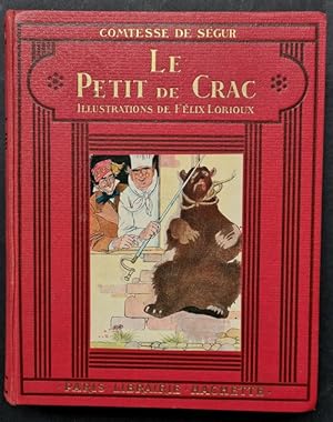 Imagen del vendedor de Le Petit de Crac - Les Caprices de Gizelle - On ne prend pas les mouches avec du vinaigre. Dessins et aquarelles par Flix Lorioux. a la venta por Librairie Victor Sevilla