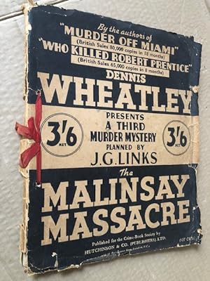 Immagine del venditore per The Malinsay Massacre venduto da Raymond Tait