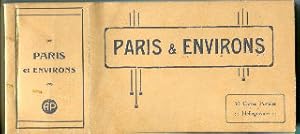 PARIS & ENVIRONS. 30 CARTES POSTALES, HELIOGRAVURE.