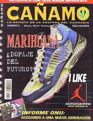 Imagen del vendedor de CAAMO LA REVISTA DE LA CULTURA DEL CANNABIS. NUMERO 6: MARIHUANA DOPAJE DEL FUTURO? a la venta por Libros Ambig