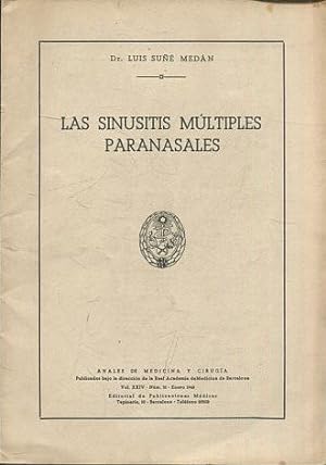 Seller image for LAS SINUSITIS MULTIPLES PARANASALES. for sale by Libros Ambig