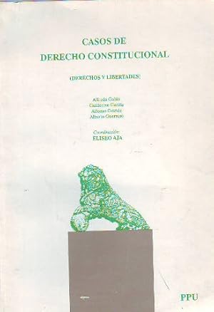 Seller image for CASOS DE DERECHO CONSTITUCIONAL (DERECHOS Y LIBERTADES). for sale by Libros Ambig