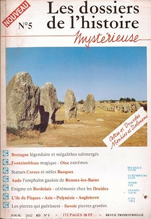 Celtes et druides - Menhirs et dolmens