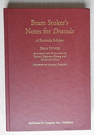 Seller image for Bram Stoker's Notes for Dracula: A Facsimile Edition for sale by Tombland Bookshop