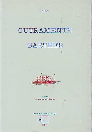 Seller image for OUTRAMENTE BARTHES. for sale by Libros Ambig