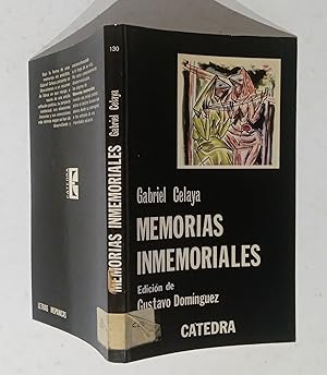 Imagen del vendedor de Memorias inmemoriales a la venta por La Social. Galera y Libros