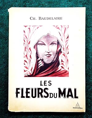 Les Fleurs du Mal. Neuf hors-texte en couleurs de Jacques ROUBILLE