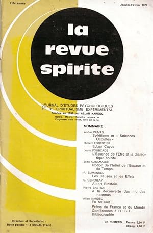 La revue spirite janvier-février