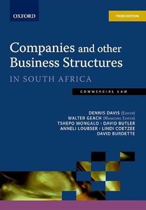 Imagen del vendedor de Companies & Other Business Structures 3e a la venta por WeBuyBooks