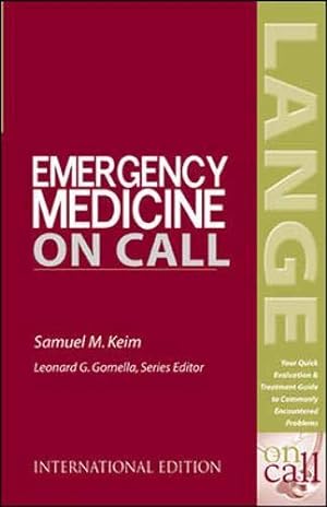 Seller image for Emergency Medicine On Call for sale by WeBuyBooks