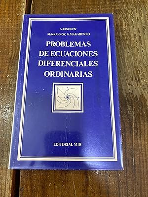Imagen del vendedor de PROBLEMAS DE ECUACIONES DIFERENCIALES ORDINARIAS a la venta por Trfico de Libros Lavapies