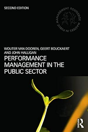 Bild des Verkufers fr Performance Management in the Public Sector (Routledge Masters in Public Management) zum Verkauf von WeBuyBooks
