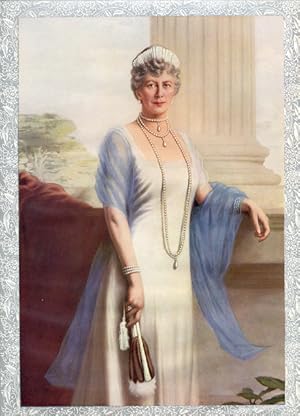 THE QUEEN MOTHER HER MAJESTY QUEEN MARY,1937 Royalty Print