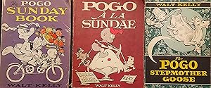 Pogo Sunday, Pogo A La Sundae, Pogo Stepmother Goose, (3 Book Lot)