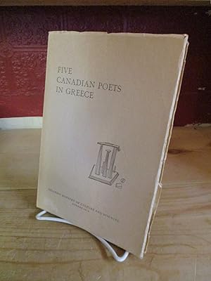 Seller image for Five Canadian Poets in Greece for sale by The Merrickville Book Emporium