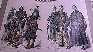 History of Costume, Asia, Hand-Painted Wood Engravings ( Zur Geschichte der Kostüme)