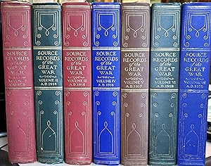 Seller image for Source Records of the Great War - Seven Volumes Complete (I, II, III, IV, V, VI, VII, 1, 2, 3, 4, 5, 6, 7) for sale by UHR Books