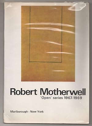 Bild des Verkufers fr Robert Motherwell: Selections from a current series 'Open" 1967-1969 zum Verkauf von Jeff Hirsch Books, ABAA