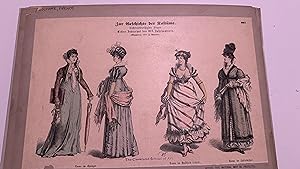 History of Costume, France ,Hand-Painted Wood Engravings ( Zur Geschichte der Kostüme)