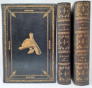 The Quadrupeds of North America - First quarto edition, 3 Vol., 1849, 1851, 1854