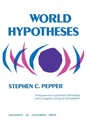 Imagen del vendedor de World Hypotheses : A Study in Evidence a la venta por GreatBookPrices