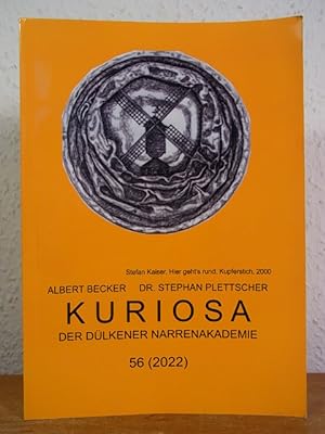 Immagine del venditore per Kuriosa der Dlkener Narrenakademie. Band 56, Jahrgang 2022 venduto da Antiquariat Weber