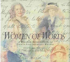 Seller image for Women of Words: A Personal Introduction to Thirty-five Important Writers for sale by WeBuyBooks