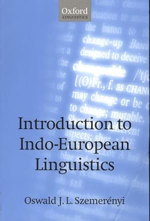 Immagine del venditore per Introduction to Indo-European Linguistics venduto da GreatBookPricesUK