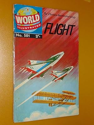 World Illustrated #501 The Classics Illustrated Story Of Flight. Fair/Good 1.5