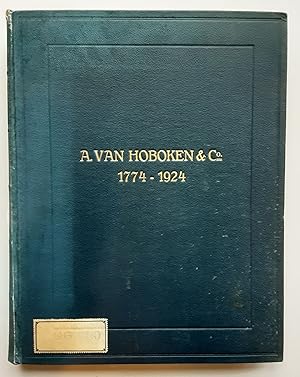 Gedenkboek : A. van Hoboken & Co. 1774-1924