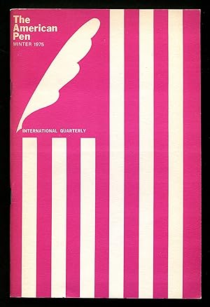 Bild des Verkufers fr The American Pen: An International Quarterly of Writing - Volume VII, No. 1, Winter 1975 zum Verkauf von Between the Covers-Rare Books, Inc. ABAA
